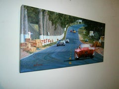 Balaguer Car Races Le Mans 1965 - Iso Grifo A3/C. original painting