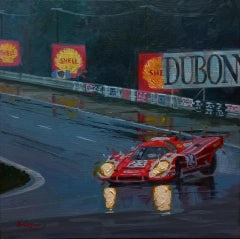 Balaguer 397 Le Mans 1970. Porsche 917k . pintura acrílica original