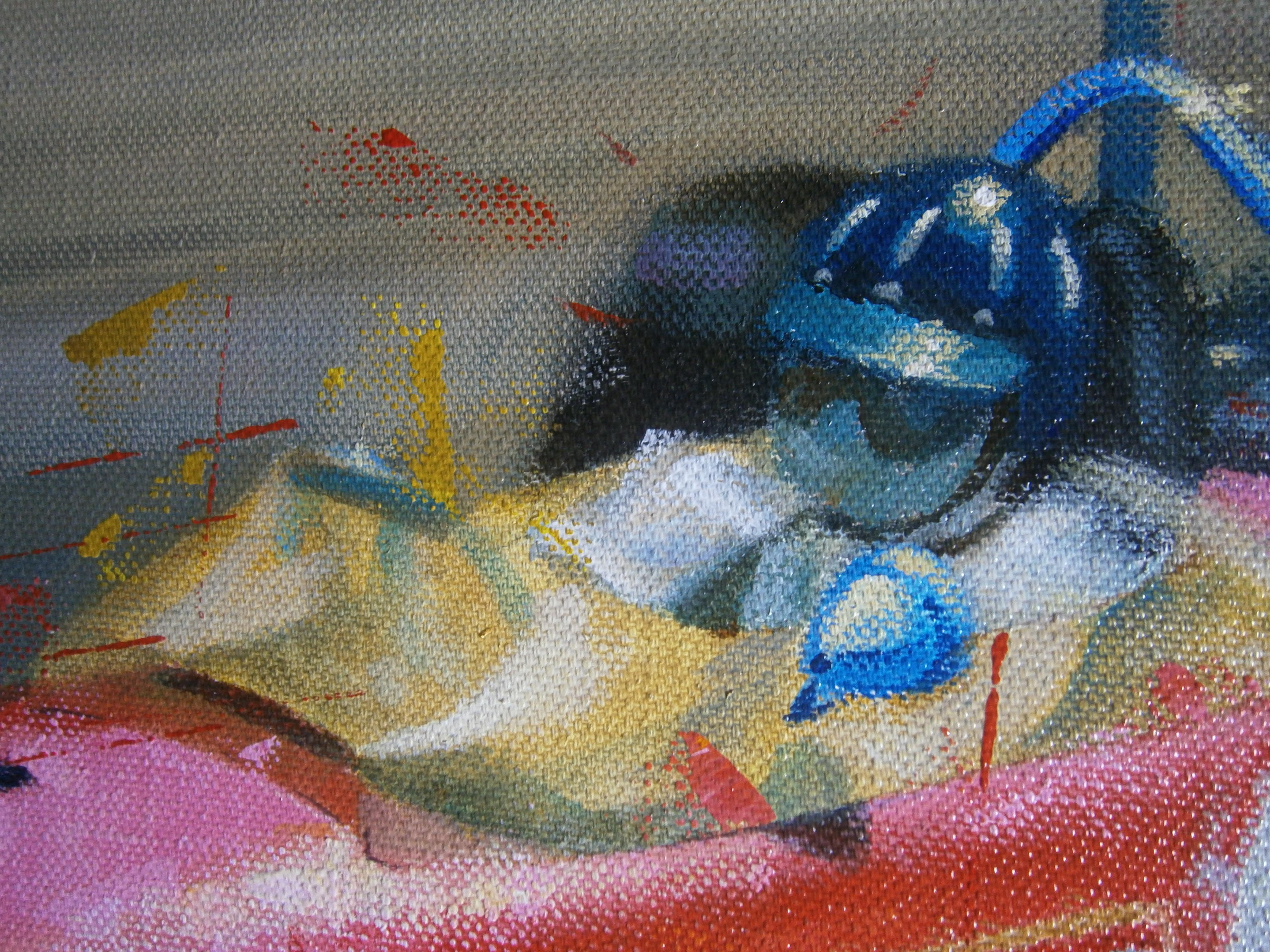 Balaguer 7 Autorennen  271  Graham Hill. Montjuic 1969. lotus 49B, Montjuic (Zeitgenössisch), Painting, von Alex BALAGUER