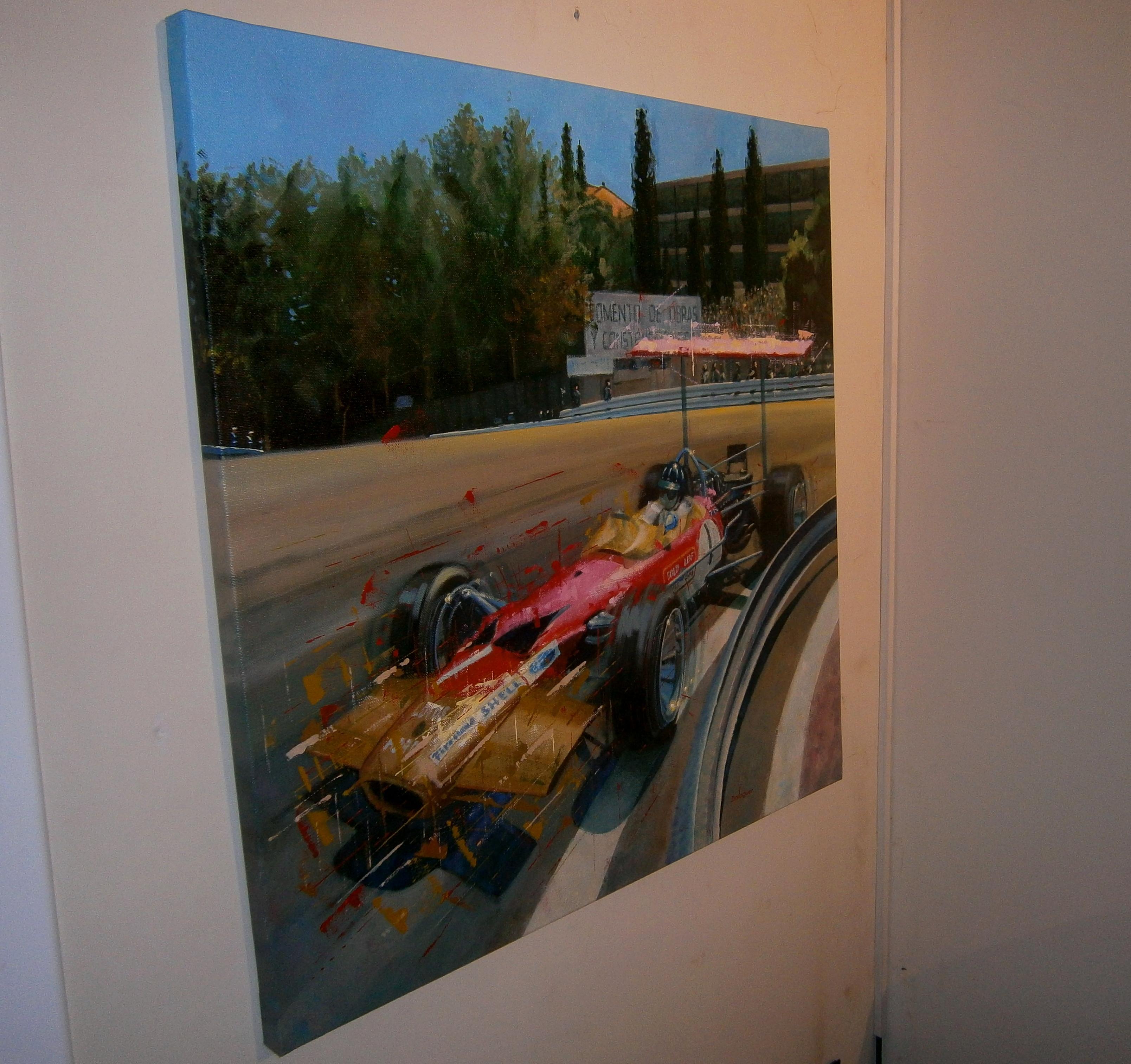 Alex Balaguer
BALAGUER , Alex ( Barcelona 1968 )
Schon in seiner Kindheit zeichnete Àlex Balaguer Autos, die das Markenzeichen von Maranello symbolisierten.
Als Autodidakt in der Kunstwelt beschloss Balaguer, seine große Liebe zum Autofahren und zur