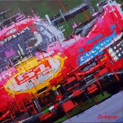 Balaguer  Le Mans 2023. Ferrari 499 P·  original painting