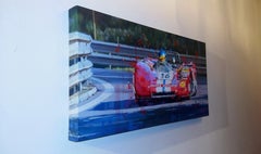 Balaguer Autorennen 341. Ronnie Peterson. Lola T212. Originales Acrylgemälde