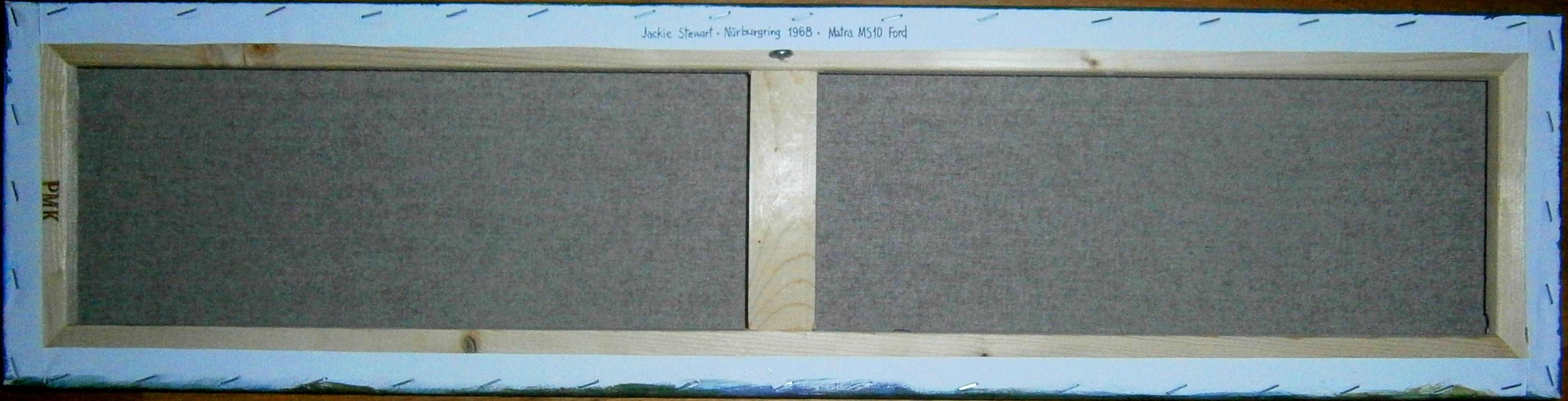 Jackie Stewart. Matra MS10 Ford. Peinture à l'acrylique originale
Dès son enfance, Àlex Balaguer commence à dessiner des voitures symbolisant la marque de fabrique de Maranello.
Autodidacte dans le domaine de l'art, Balaguer a décidé d'unir son