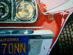 Balaguer  Classic Car "Ford Gran Torino 1974 " realist acrylic painting