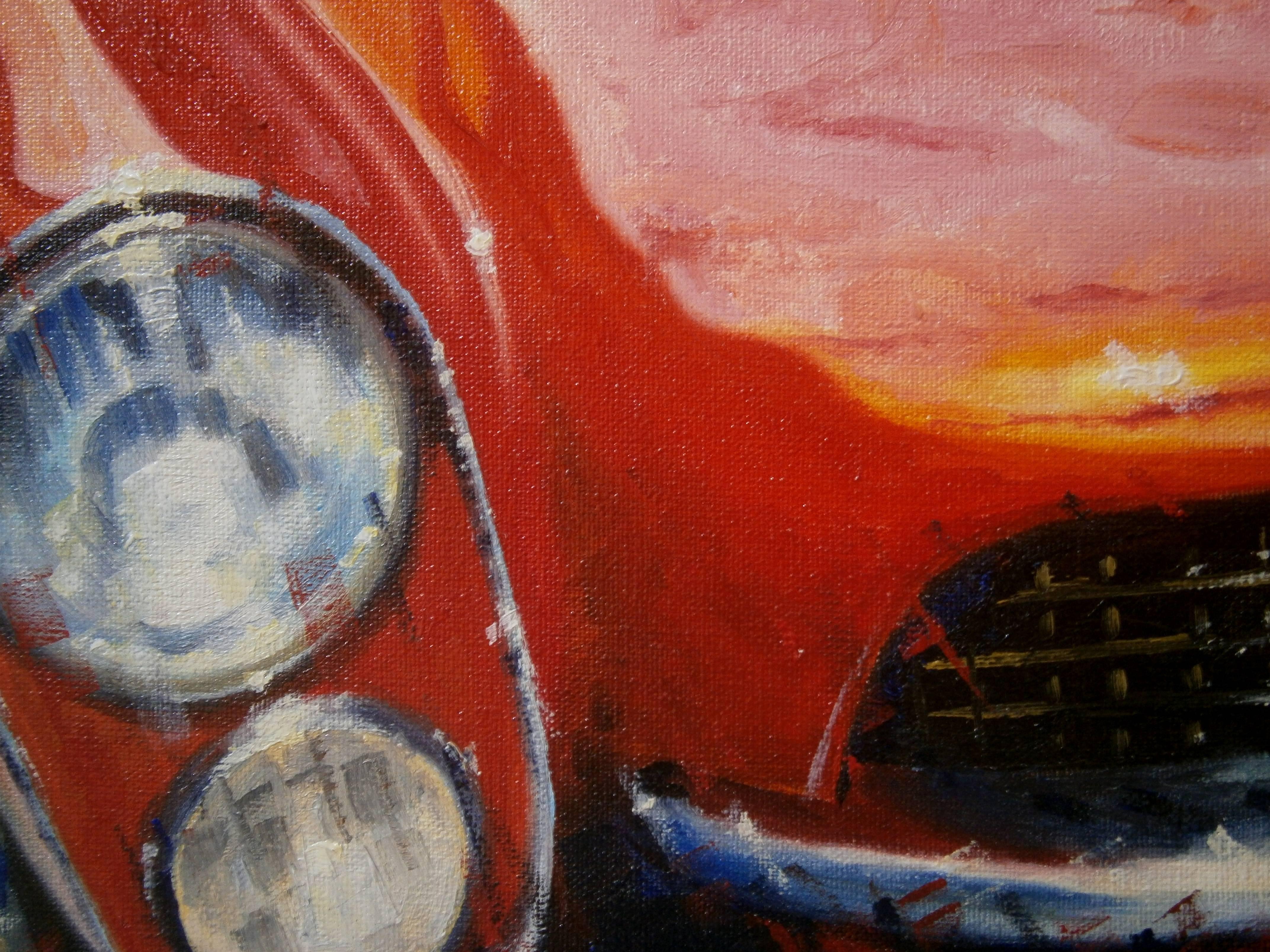 Opere d'arte dell'artista spagnolo Alex BALAGUER
Stato perfetto. 
Alex BALAGUER , Alex ( Barcellona 1968 )
Durante la prima infanzia, Àlex Balaguer iniziò a disegnare autovetture simbolo del marchio di Maranello.
Autodidatta nel mondo dell'arte,