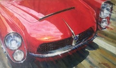 Balaguer  Auto d'epoca rossa "Pegaso Z-102 Spiders SERRA" originale realista