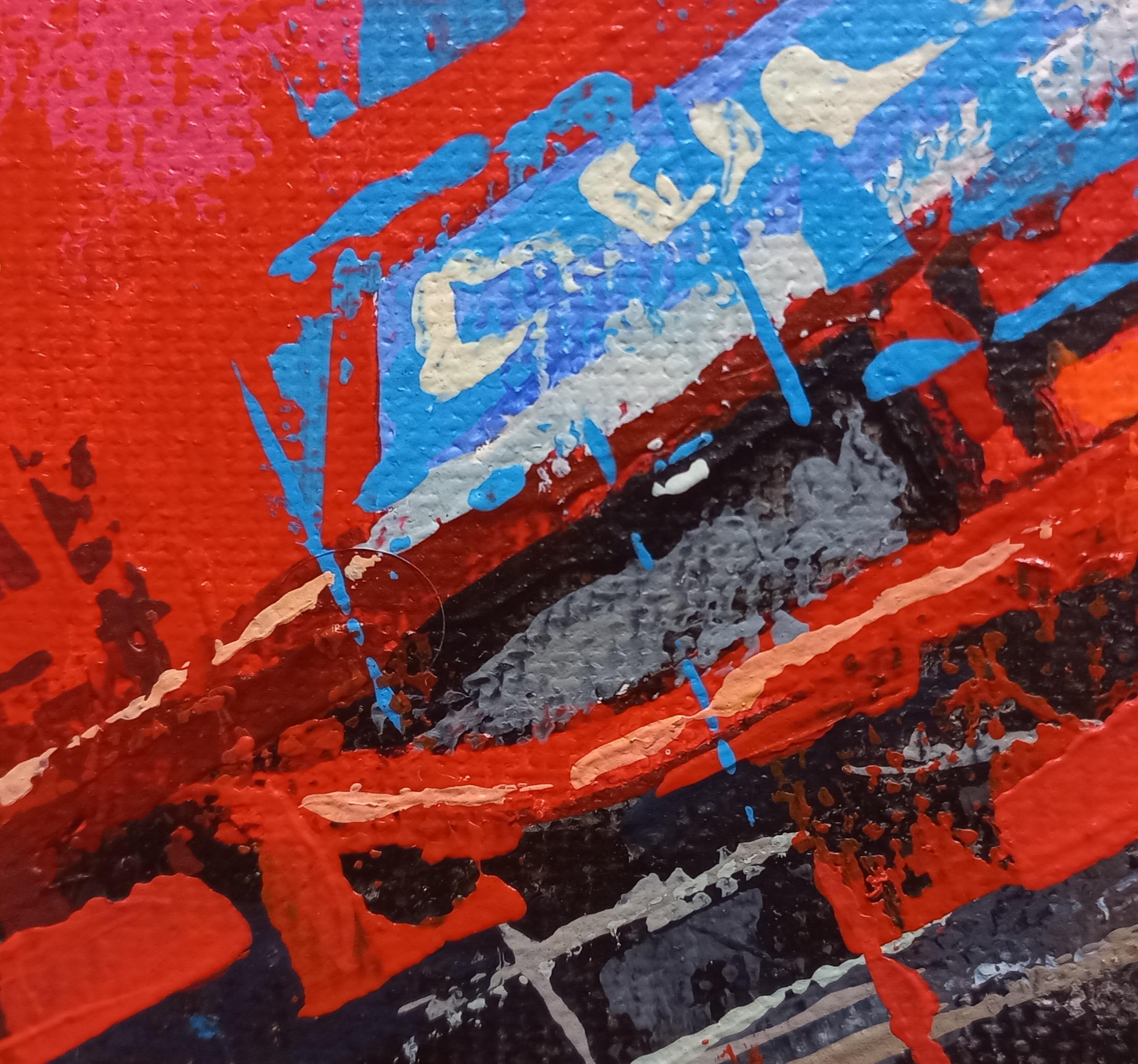Balaguer  Le Mans 2023. Ferrari 499 P·  original painting For Sale 1