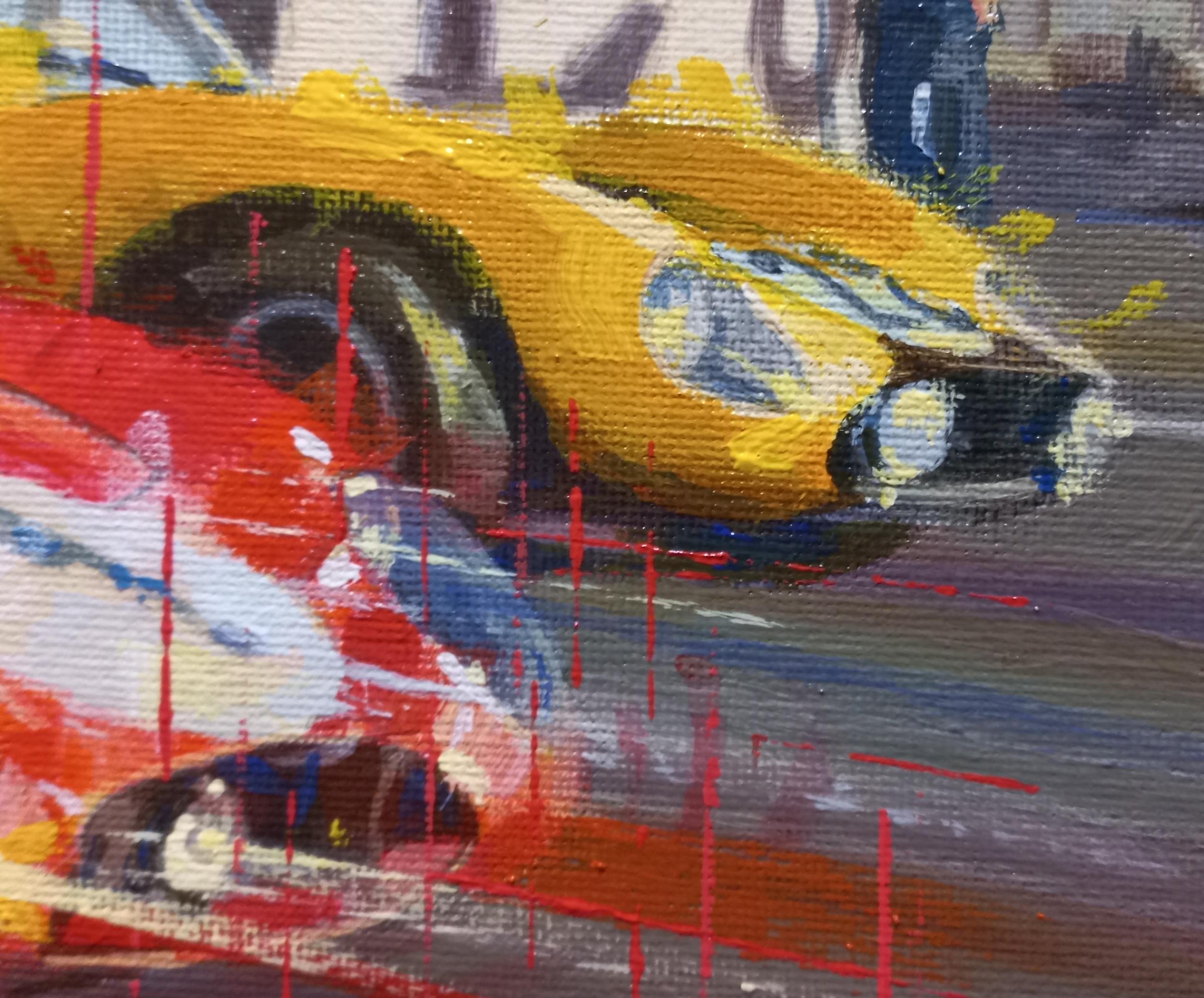 Balaguer  Maserati 450S. Ferrari 500 TRC-  pintura original en venta 6