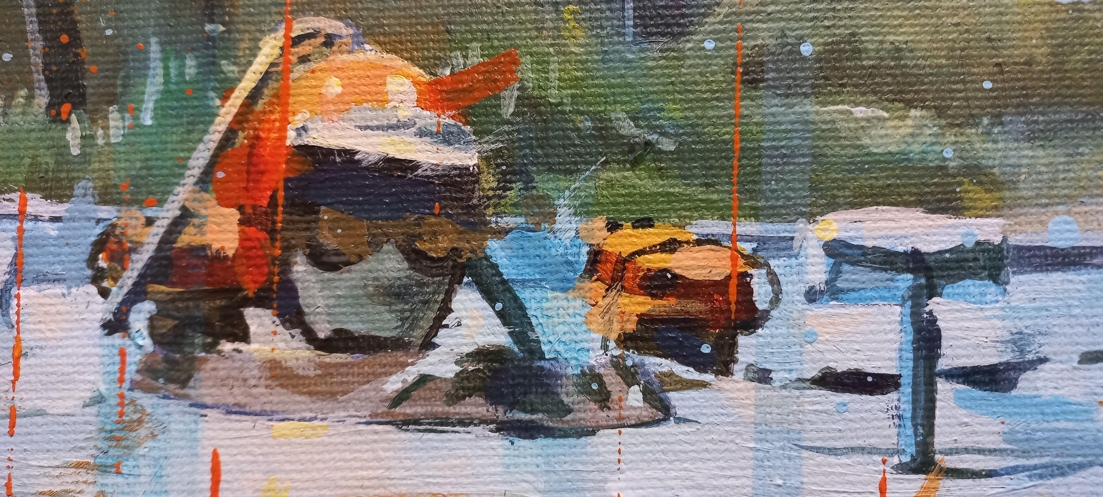 
Alex BALAGUER , Alex ( Barcellona 1968 )
Durante la prima infanzia, Àlex Balaguer iniziò a disegnare autovetture simbolo del marchio di Maranello.
Autodidatta nel mondo dell'arte, Balaguer decise di unire il suo grande amore per i motori e la