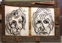 Donna Librea, Mixed Media Wall Hanging Drawing