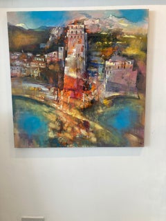 Les récifs de Cetara dans mes rêves (Côte d'Amalfi) - paysage italien contemporain