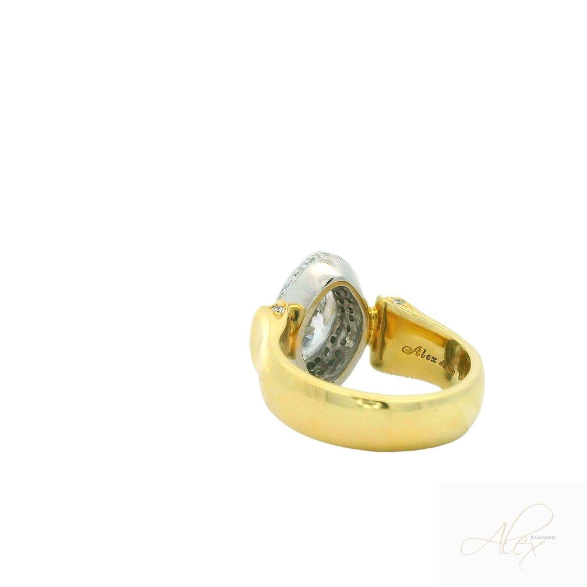 Alex & Co 1.53ct Marquise Certified Diamond & Platinum Engagement Ring For Sale 6