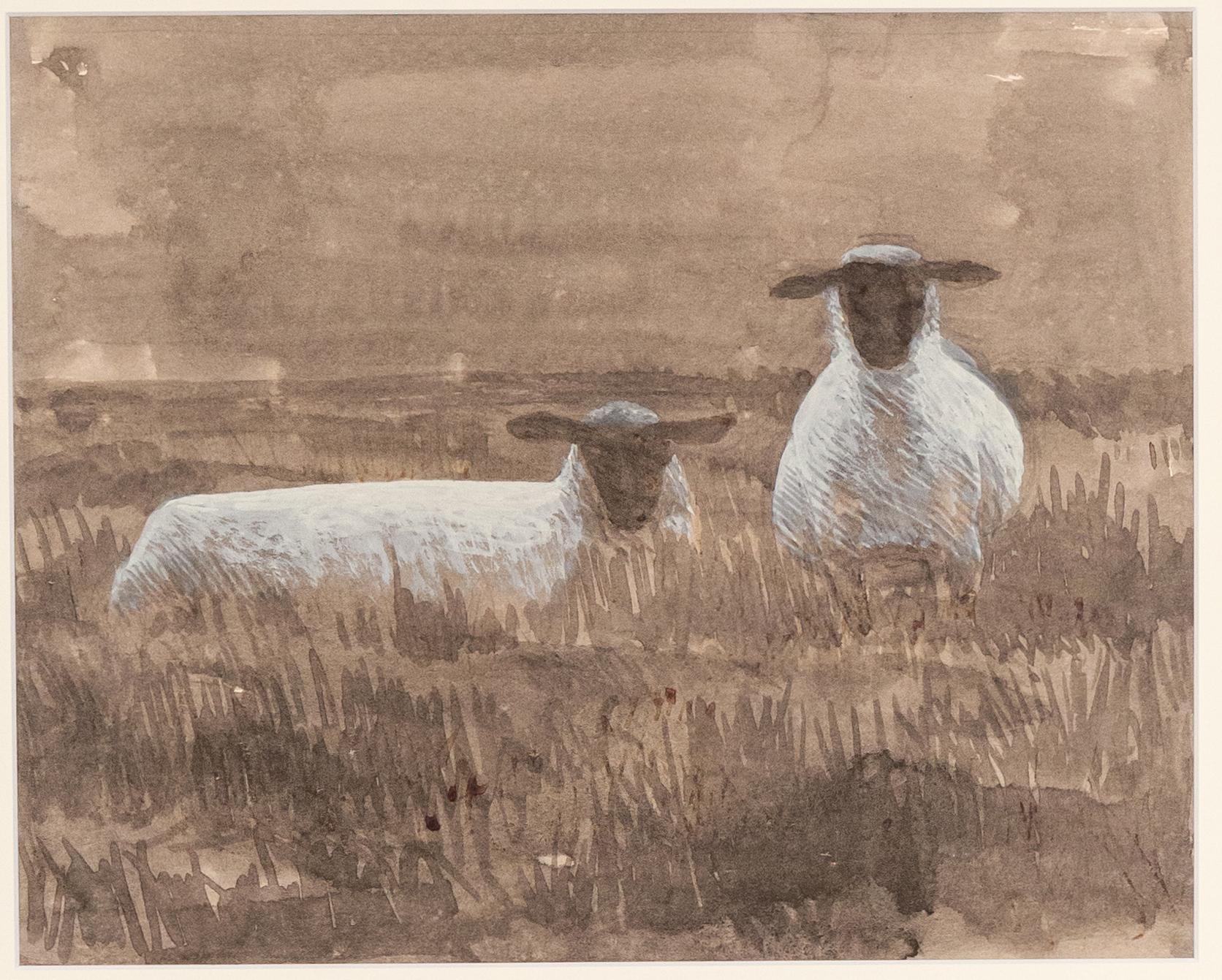 alex colville three sheep