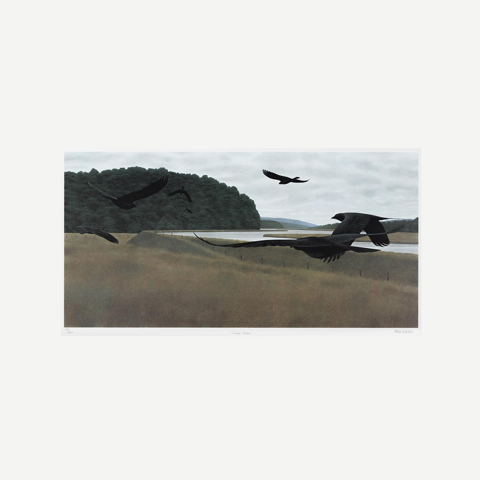 Siete cuervos - Print de Alex Colville