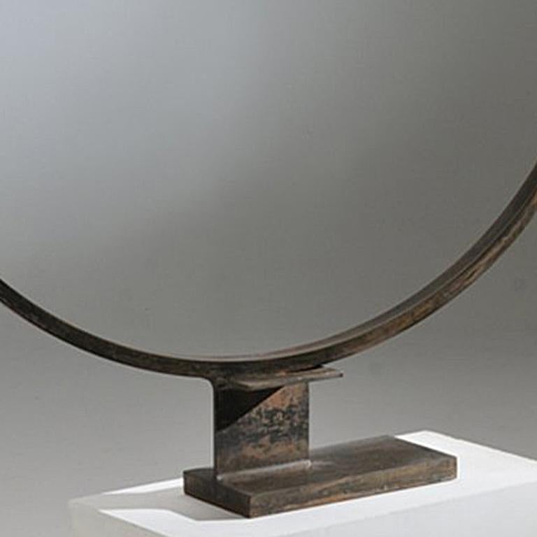 Delta - Gray Abstract Sculpture by Alex Corno