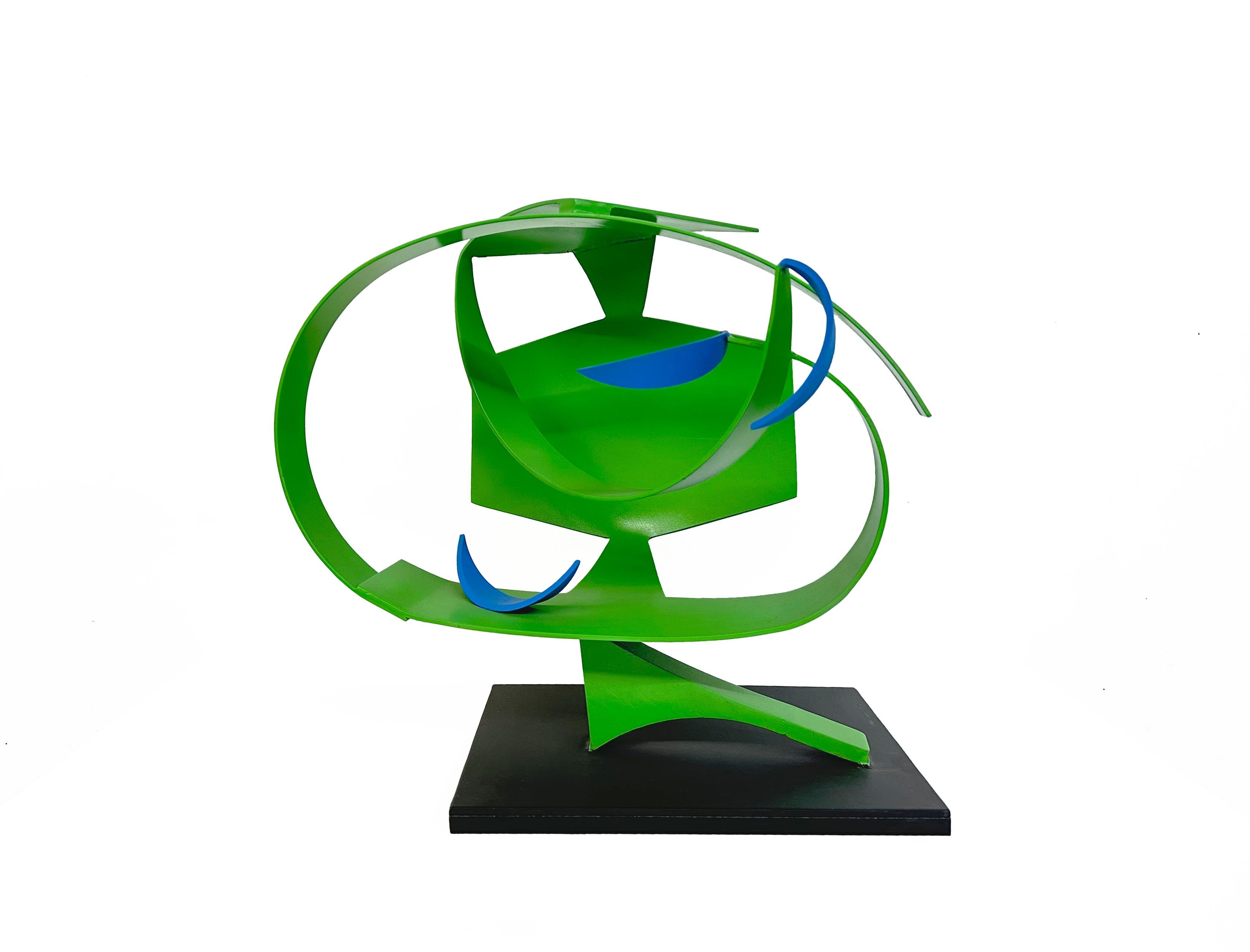 It's me - Espace vert bleu  - Sculpture by Alex Corno