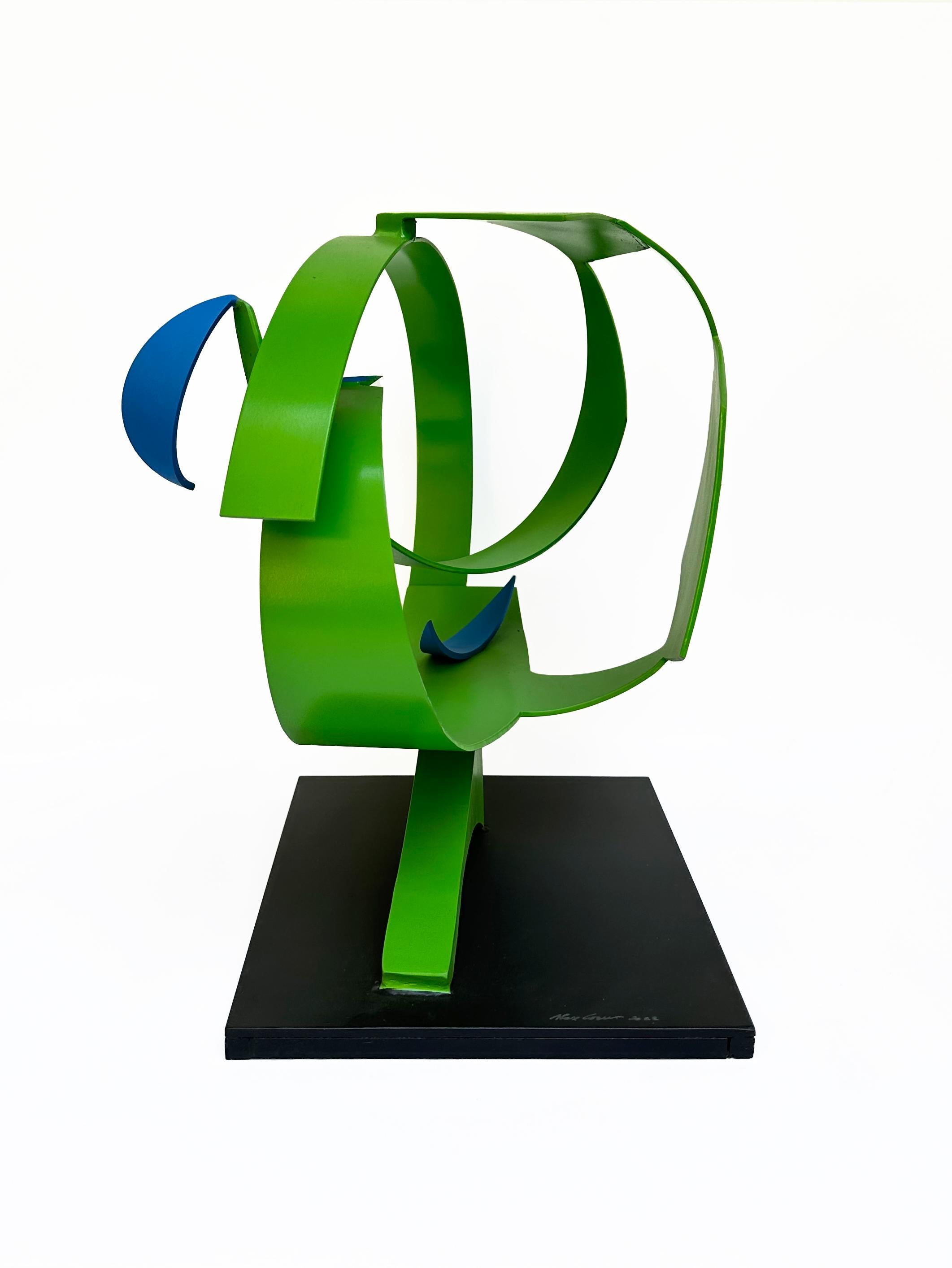 It's me - Espace vert bleu  - Contemporary Sculpture by Alex Corno