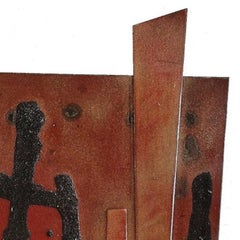 Red and Brown Relief