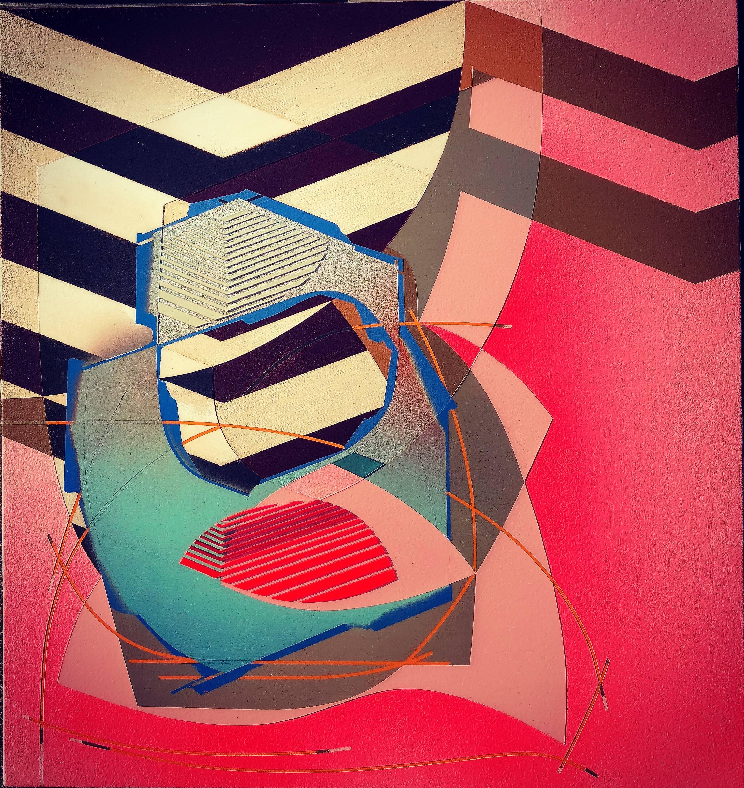 Alex Couwenberg Abstract Painting - Blaster