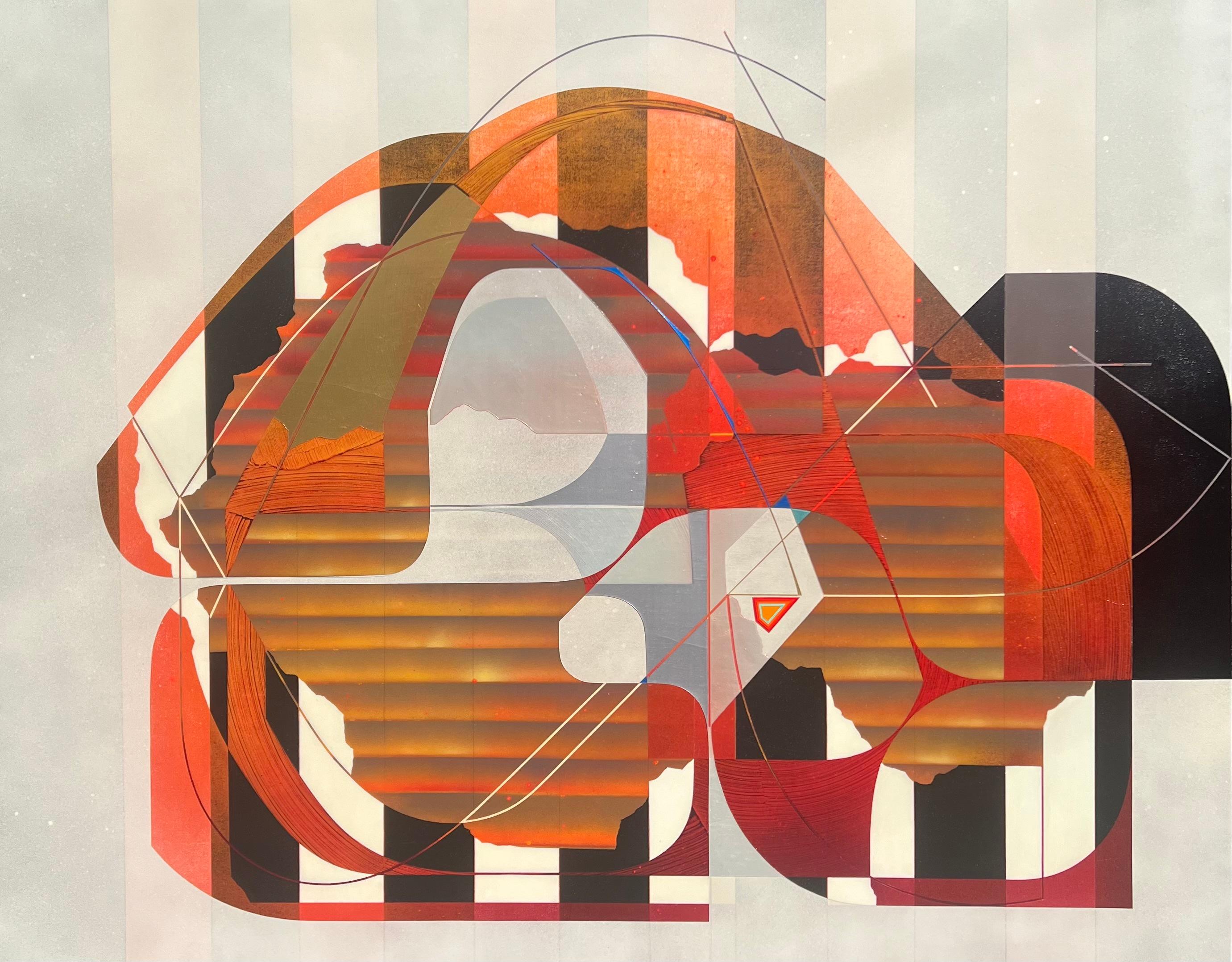 Alex Couwenberg Abstract Painting – Fastback