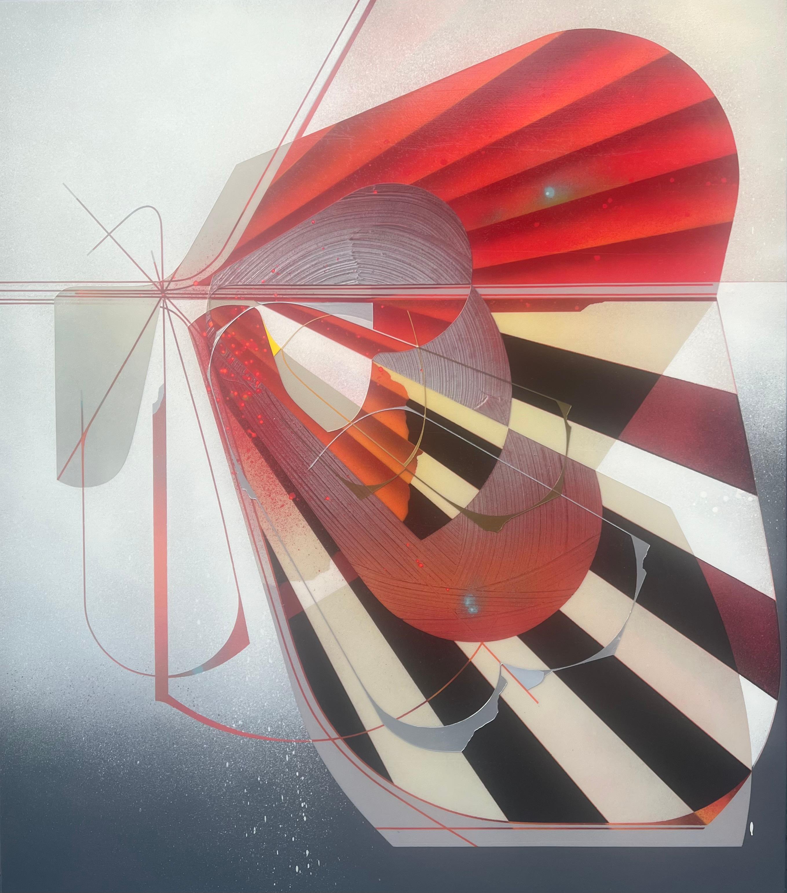 Alex Couwenberg Abstract Painting - Puka