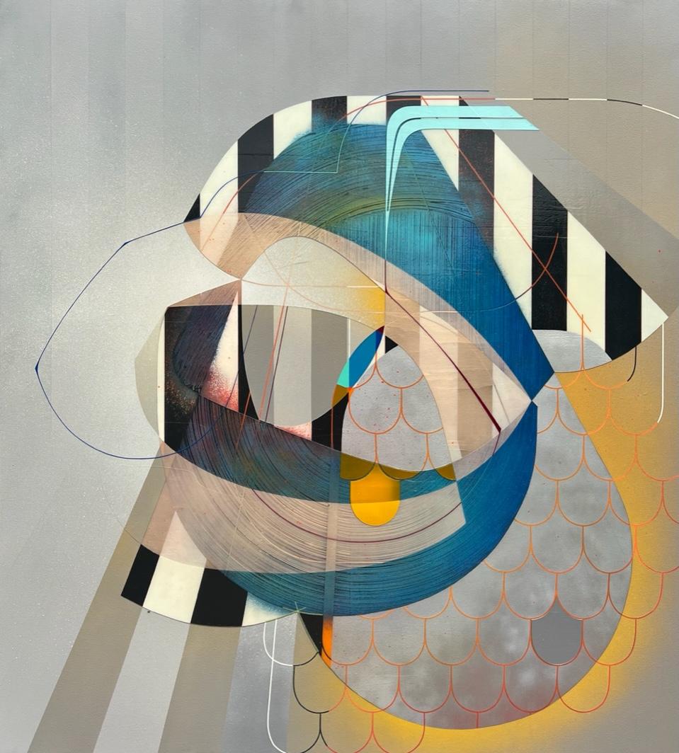 Abstract Painting di Alex Couwenberg - Surfjack