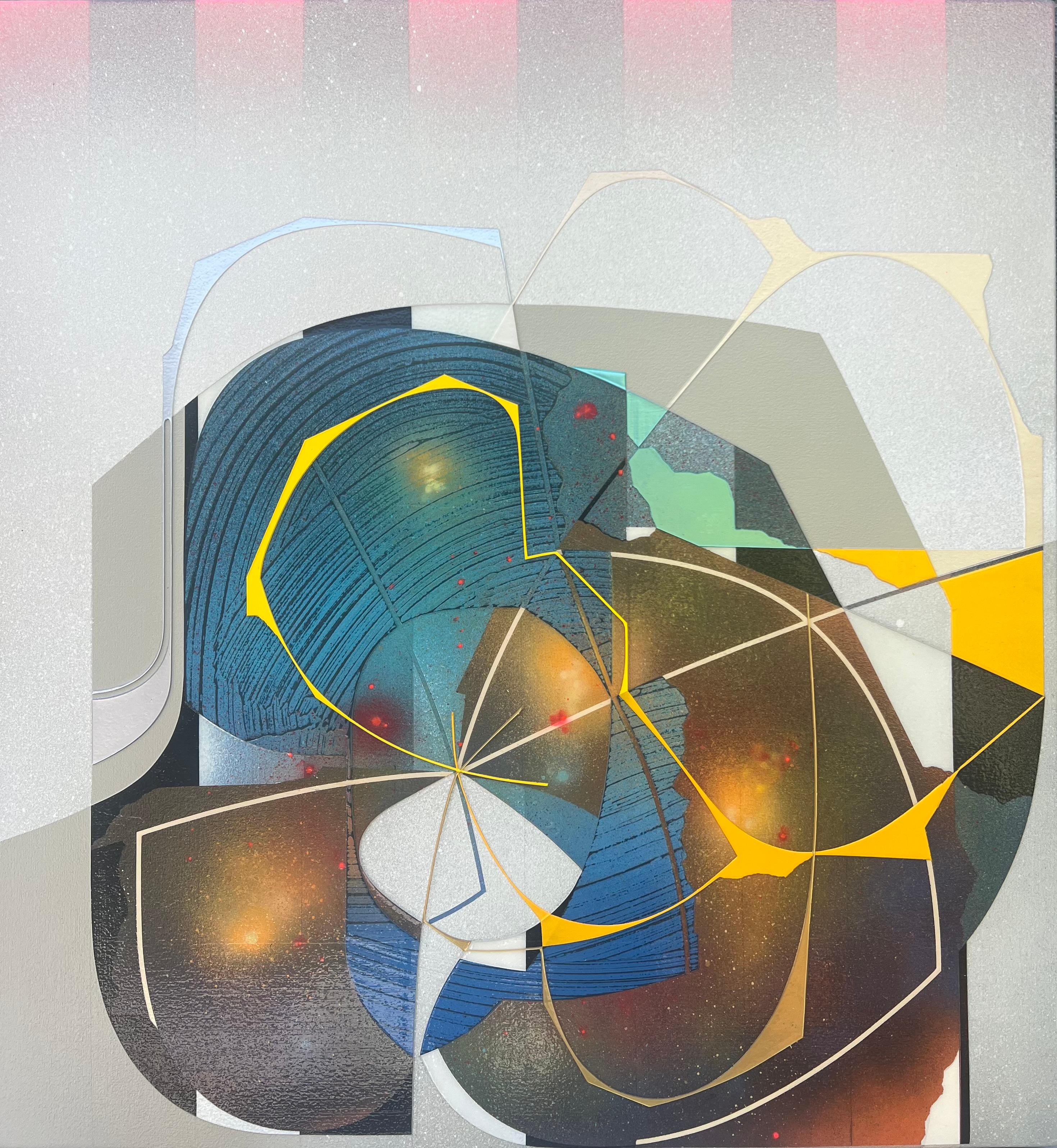 Alex Couwenberg Abstract Painting – Das Schreckgespenst