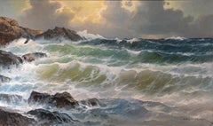 Storm Over Pacific Coast by Alex Dzigurski