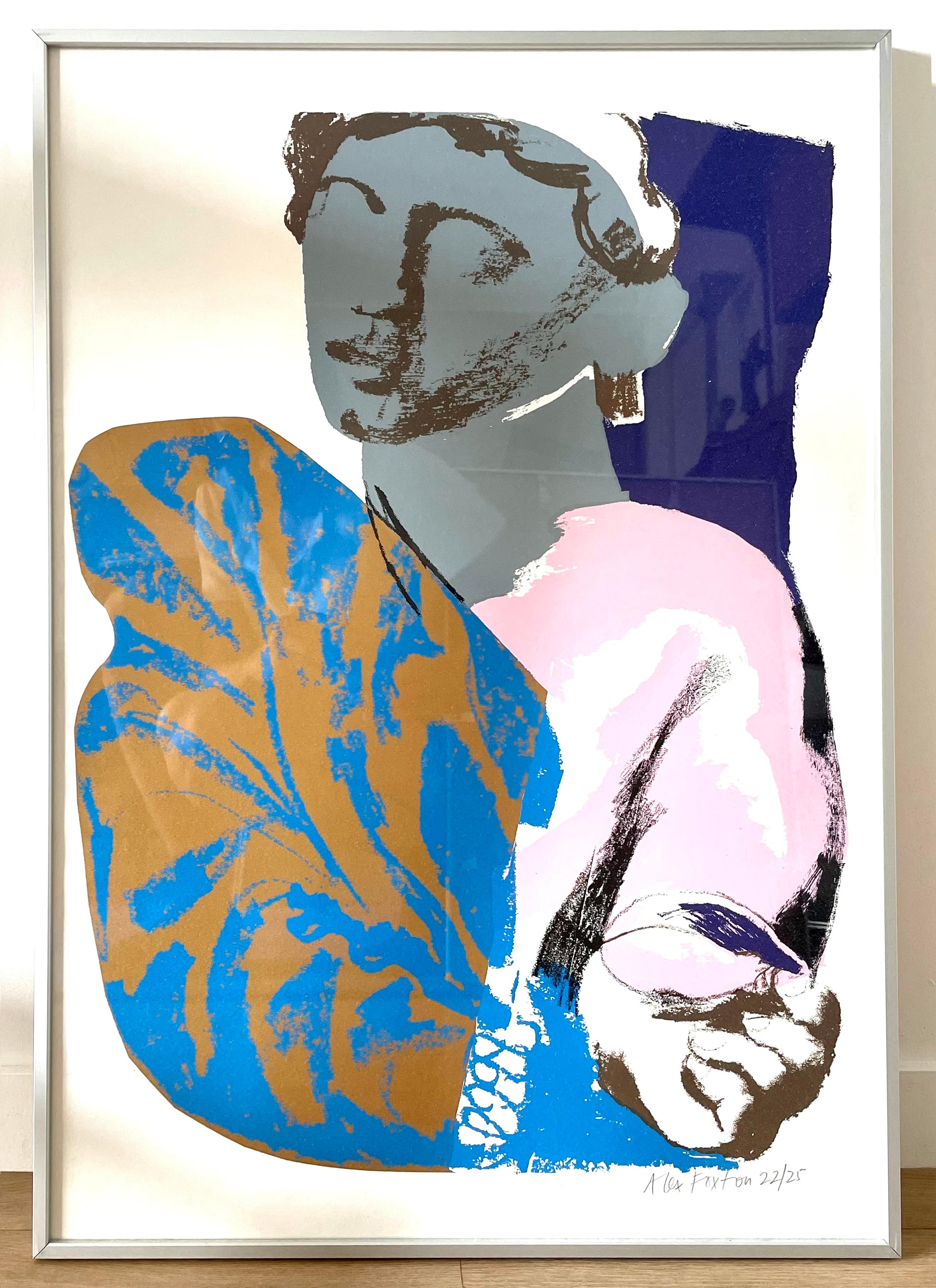 This captivating serigraph by Alex Foxton is part of a 2001 series entitled 
Frankenstein
. This magnificent artwork on vellum paper, signed and numbered ’20/25
 in pencil, is a rare piece that will appeal to collectors and contemporary art