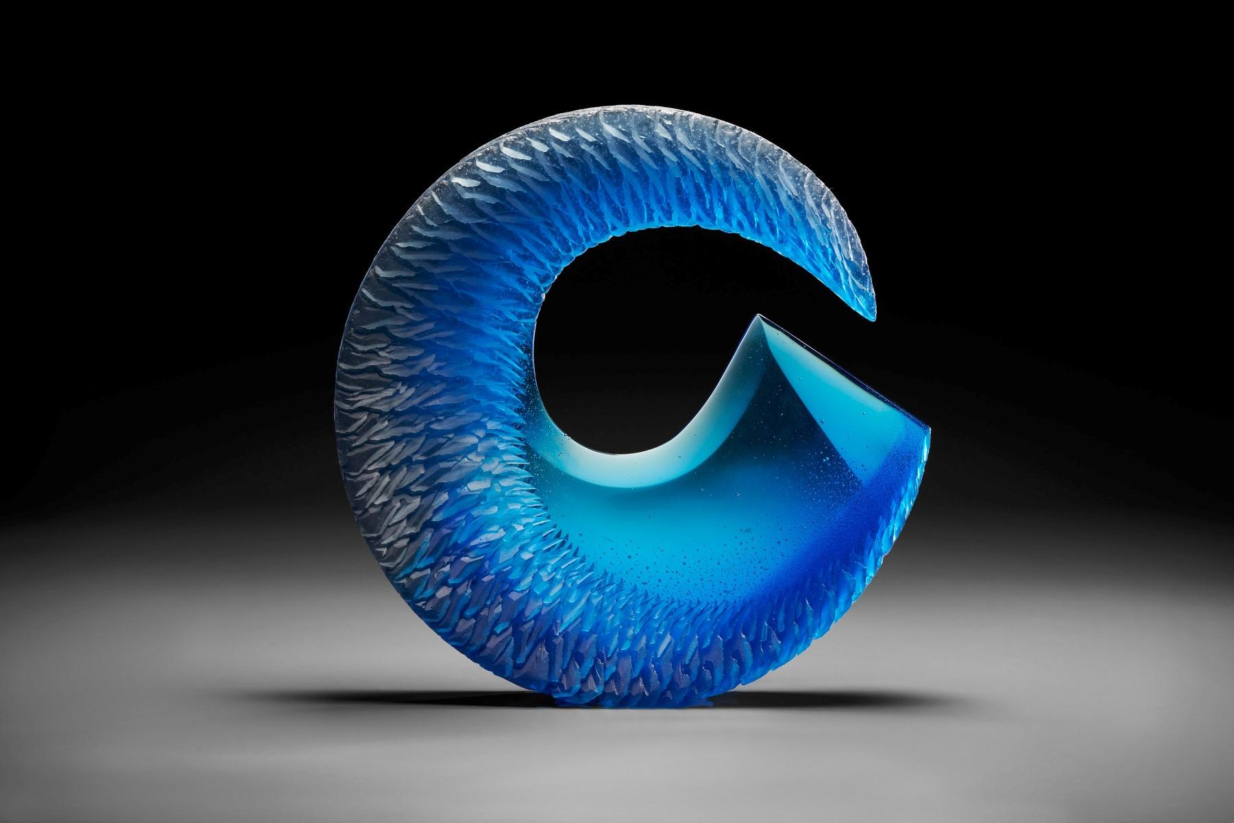 Alex Gabriel Bernstein  Abstract Sculpture - Blue Morning