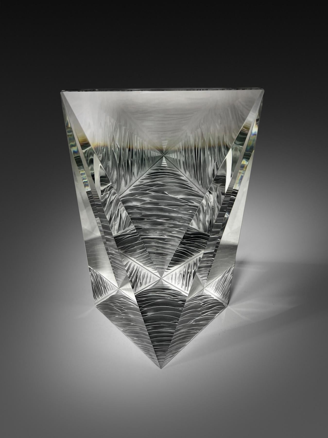 Alex Gabriel Bernstein (b. 1972) Abstract Sculpture - Mirrored Abyss