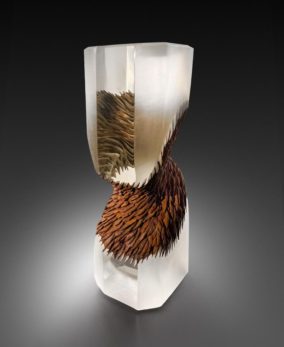 Abstract Sculpture di Alex Gabriel Bernstein - Busto di Steele