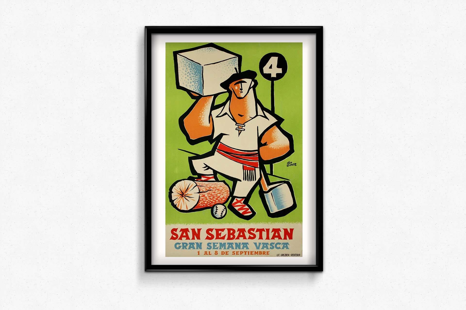 The original poster by Alex Giner titled 