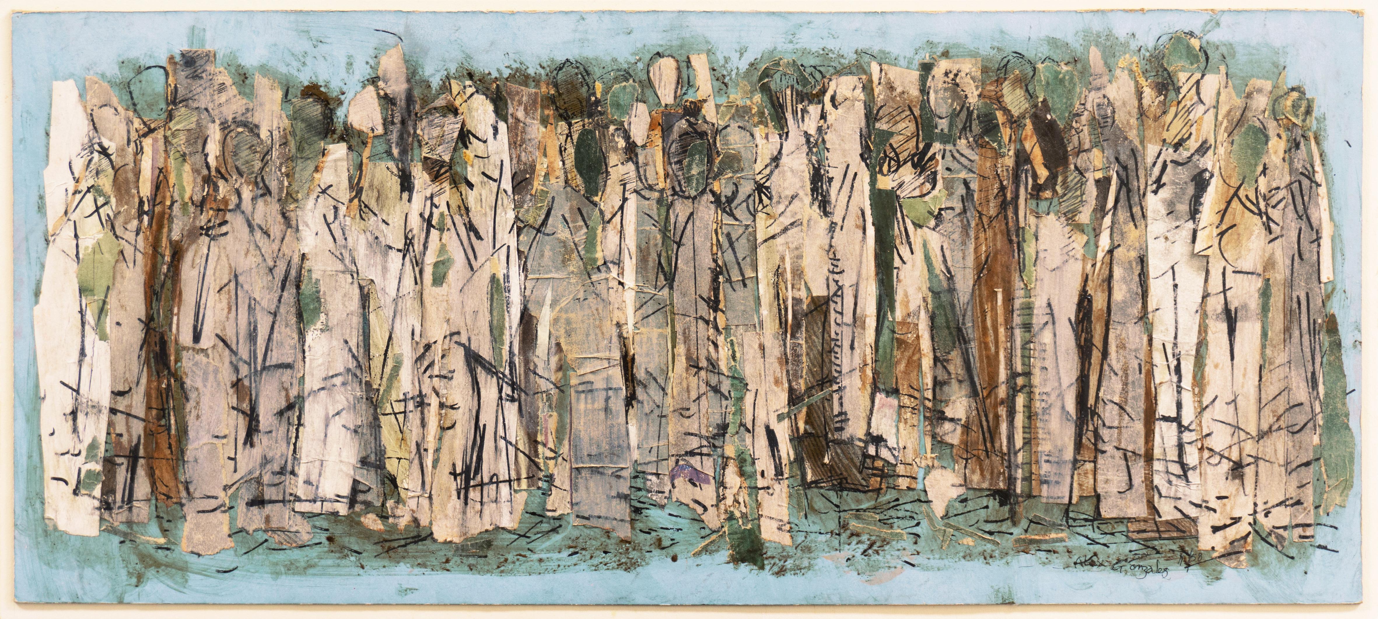 'Abstracted Figural', Carmel Art Association, San Francisco Art Institute For Sale 6