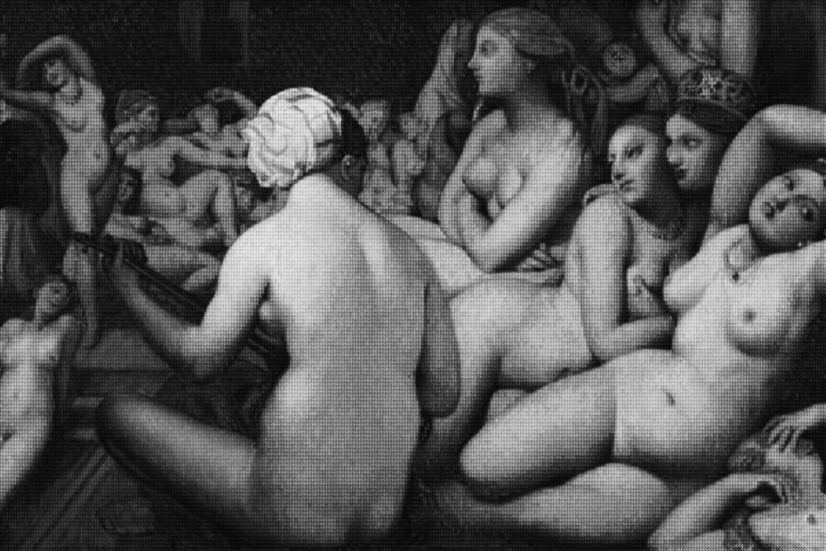 Bagno turco e Grande Odalisca, dopo Ingres