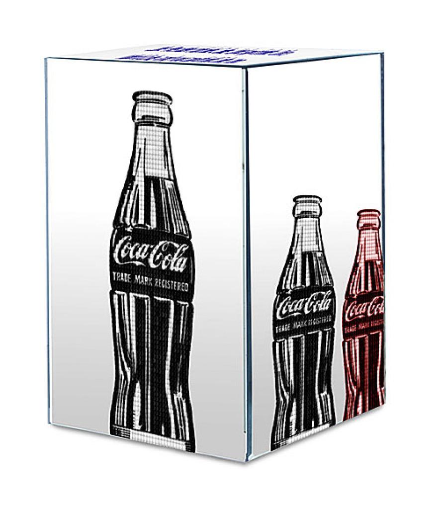 Alex Guofeng Cao Abstract Sculpture - America's Favorite Moment CocaCola vs JFK, After Warhol