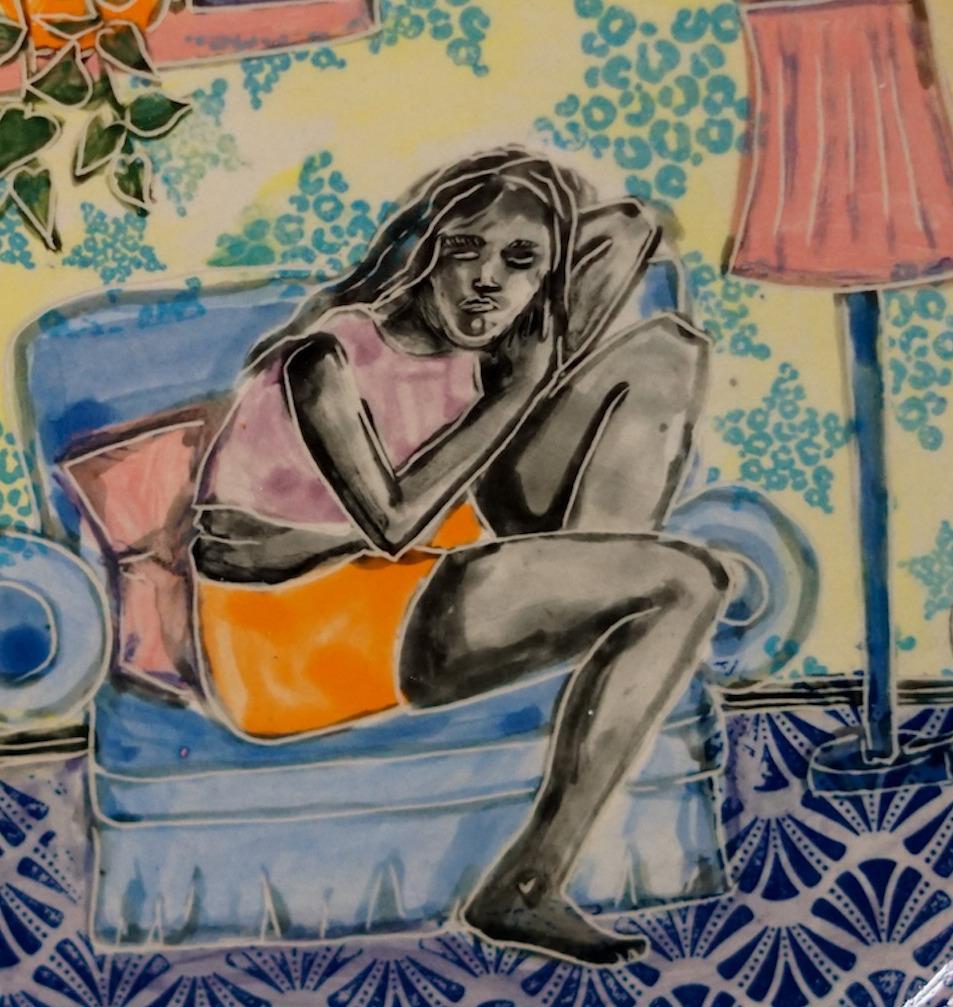Dreaming in Technicolor & Melancholy Remedy. From the Behind Closed Doors Series - Sculpture by Alex Hodge