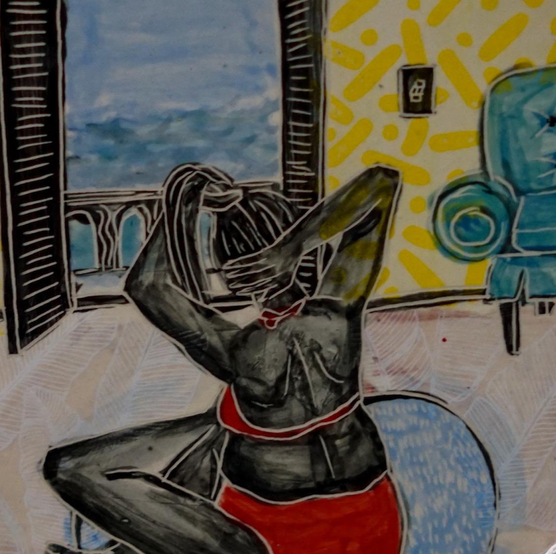 Dreaming in Technicolor & Melancholy Remedy. From the Behind Closed Doors Series - Other Art Style Sculpture by Alex Hodge