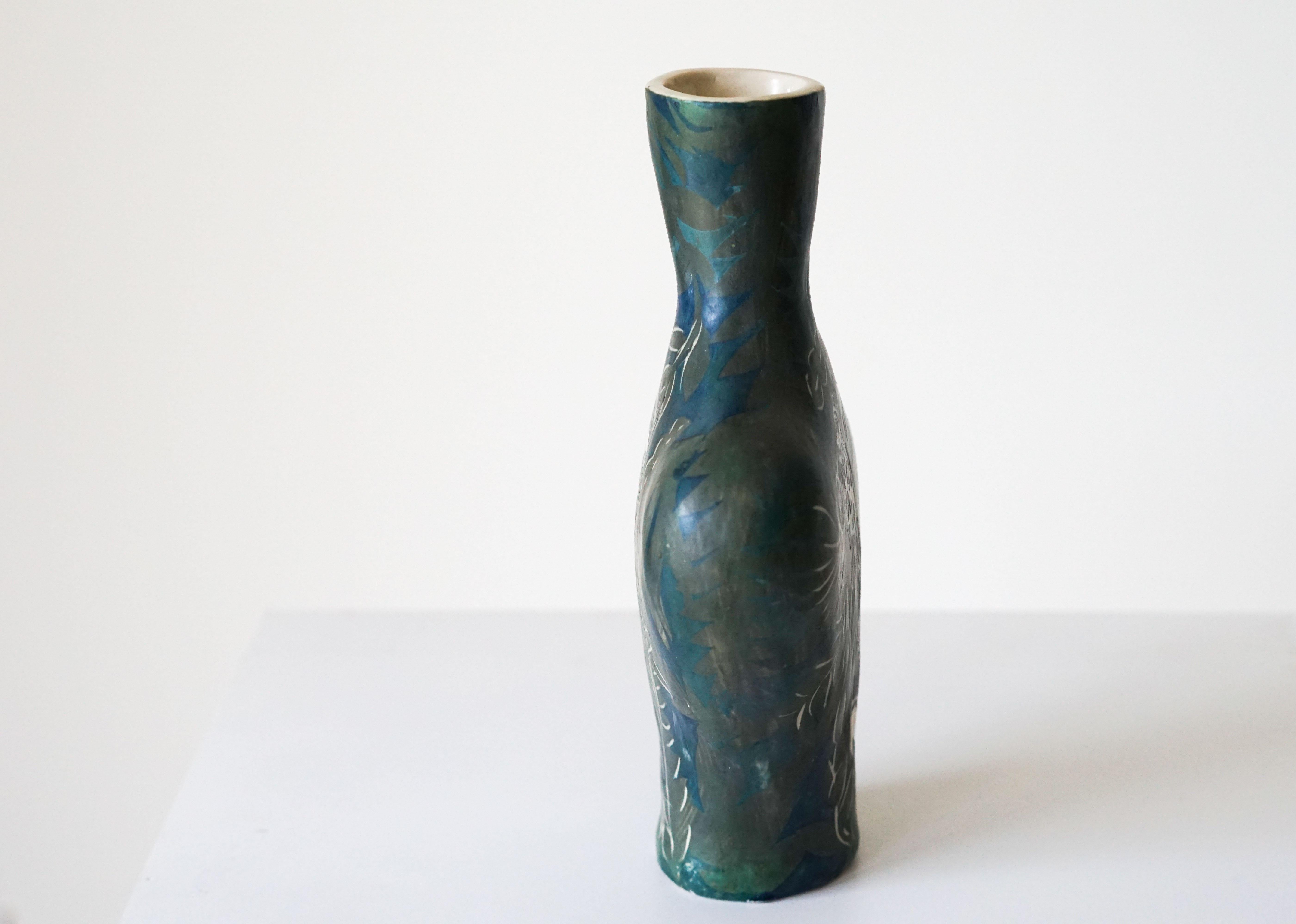 Earth Needs Us Both, Porcelain Vase Sculpture For Sale 3