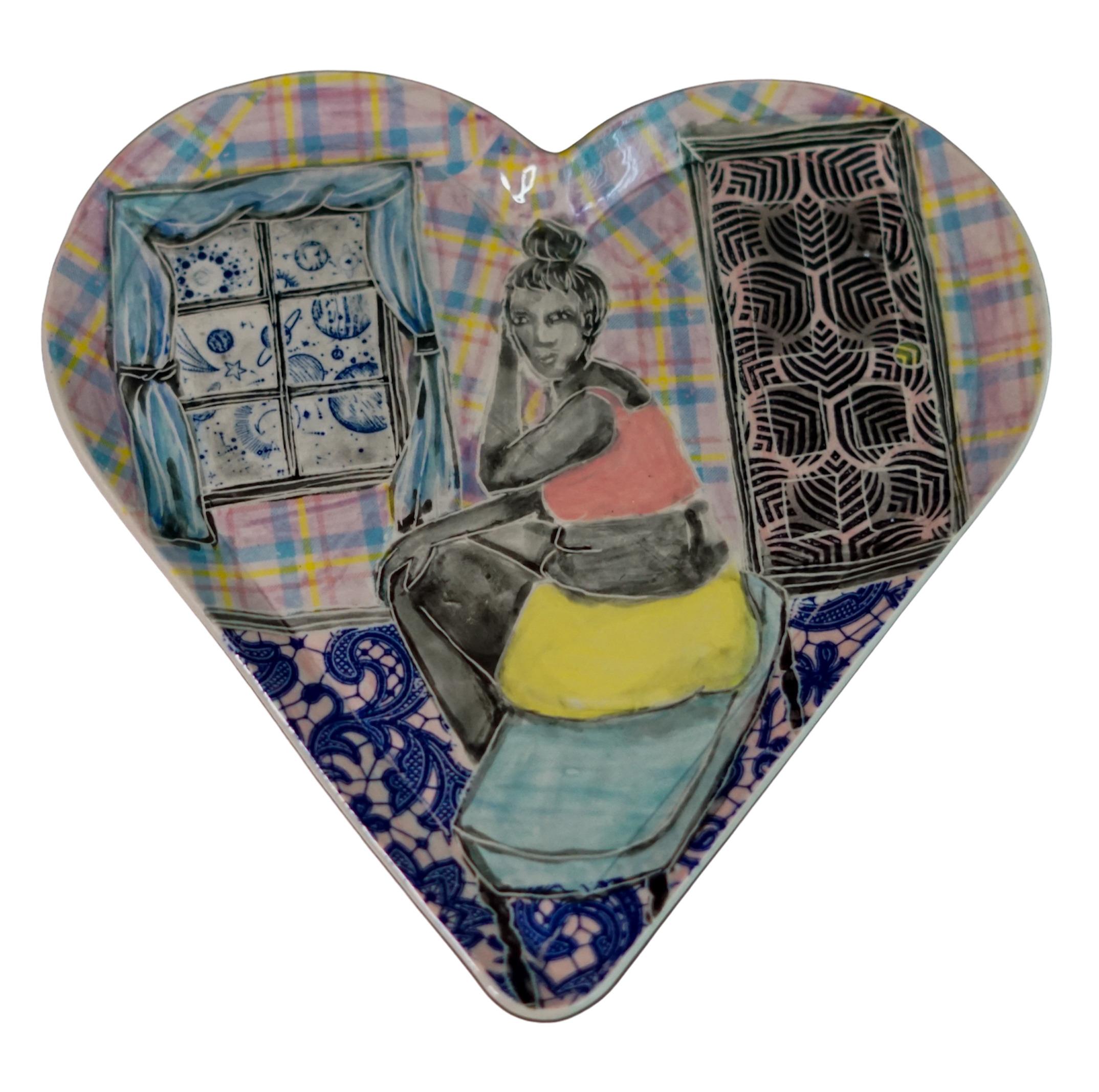Getting at the Heart  & Eve in Repose. From the Behind Closed Doors Series - Sculpture by Alex Hodge