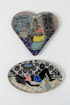 Llegar al corazón y Eva en Reposo. De la serie A puerta cerrada