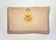 Reach Out, Carved Porcelain Wall Sculpture, Figurative, 8x12 Inches