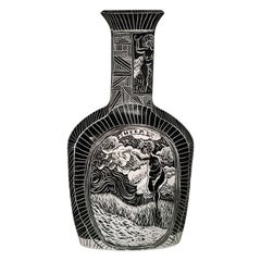 Reimaginer le Divine comme vous. Grand vase en porcelaine sculptée