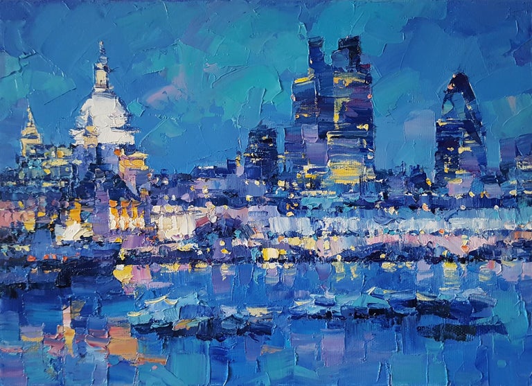 Alex Hook Krioutchkov London Living Vii Abstract City Landscape