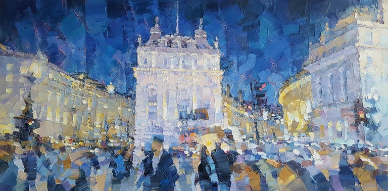 Alex Hook Krioutchkov Piccadilly At Night Cityscape Semi