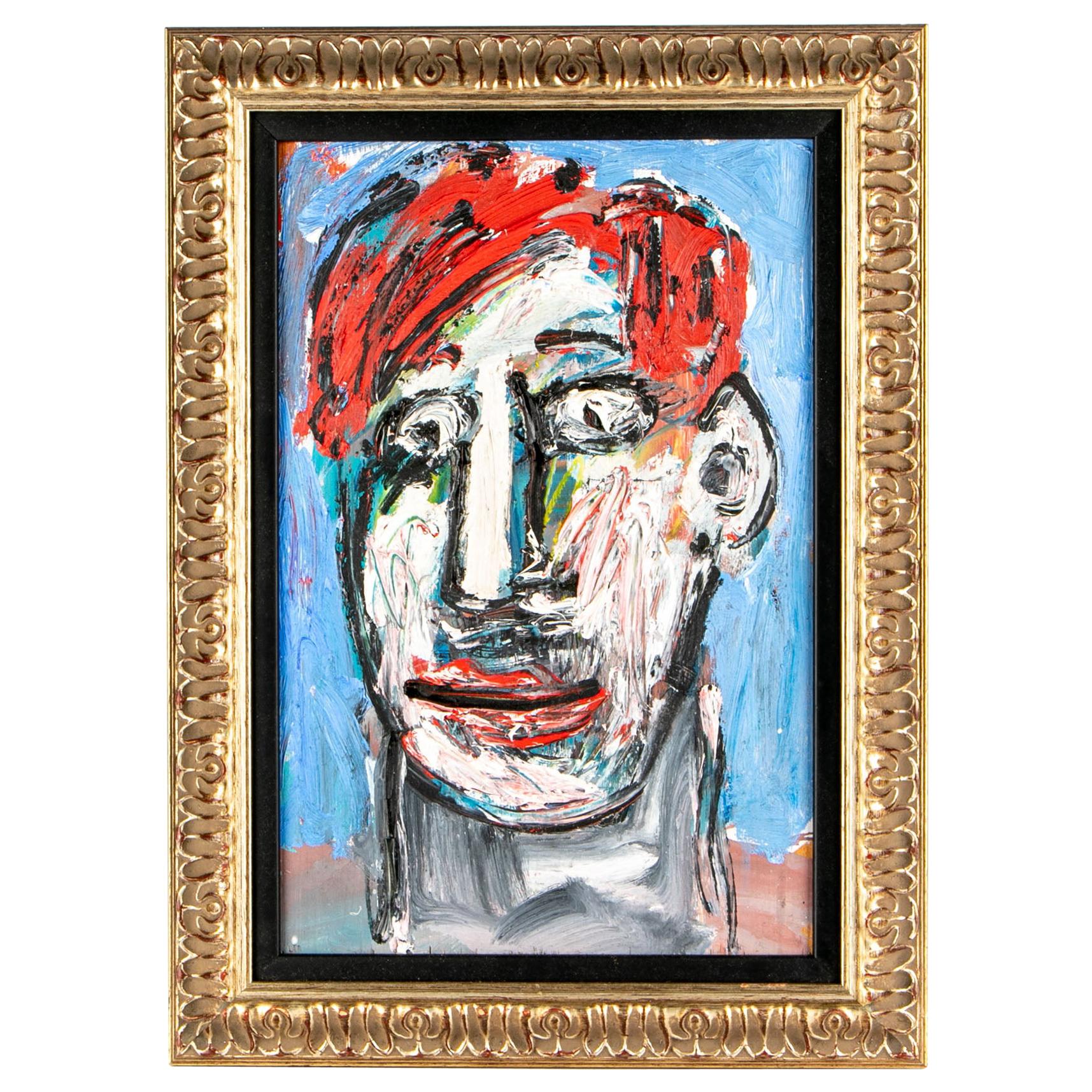 Alex Itin ‘American, 20th-21st Century’ Contemporary Acrylic on Panel, Portrait