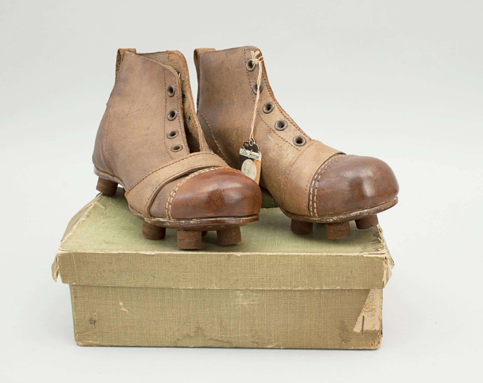 victorian football boots