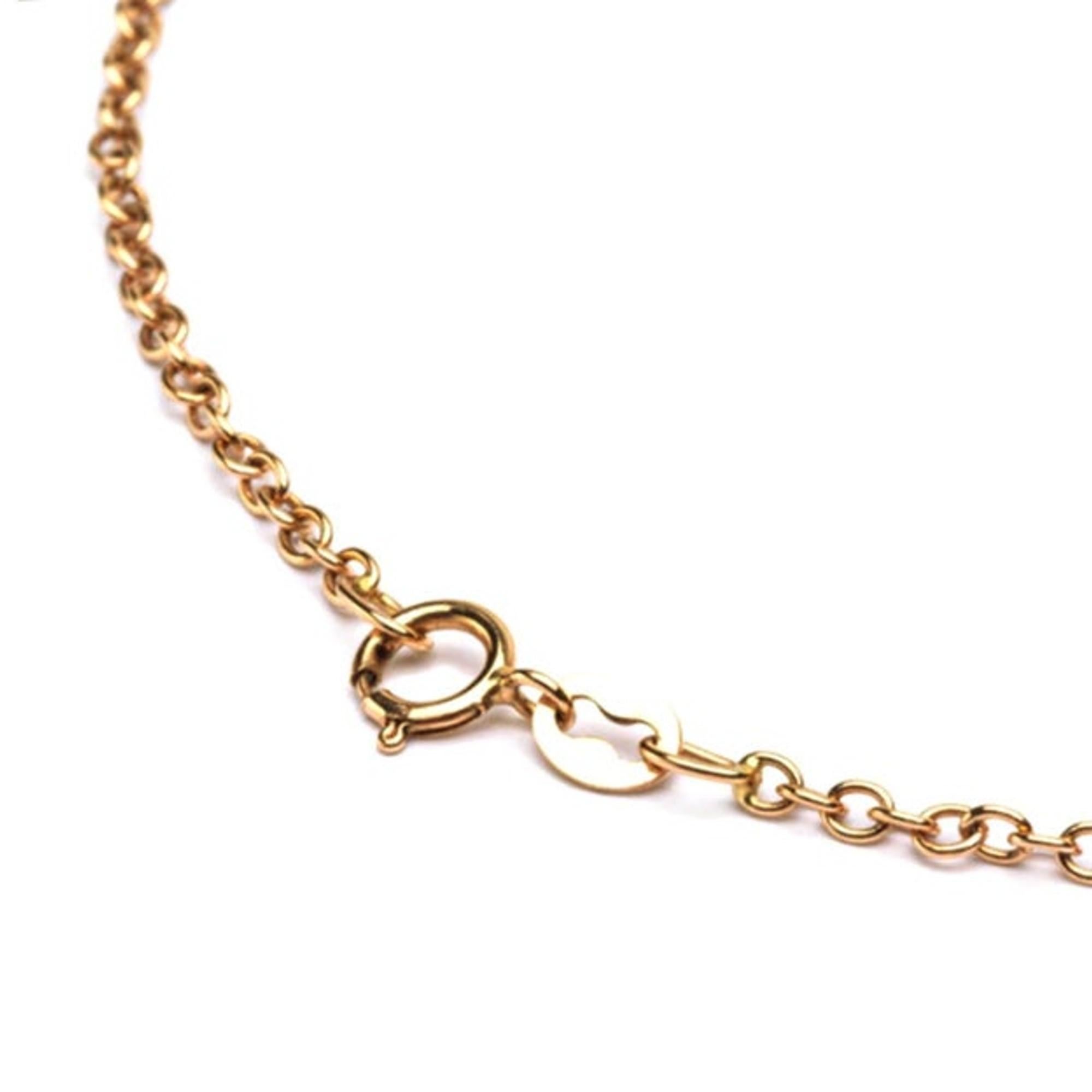 Collana con ciondolo a cuore in oro rosa 18 carati di Alex Jona in vendita 3