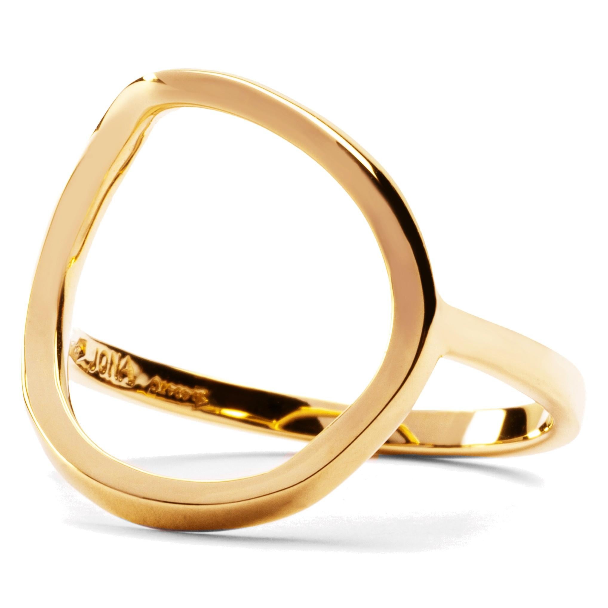 Bague cercle ouvert Alex Jona en or rose 18 carats Neuf - En vente à Torino, IT