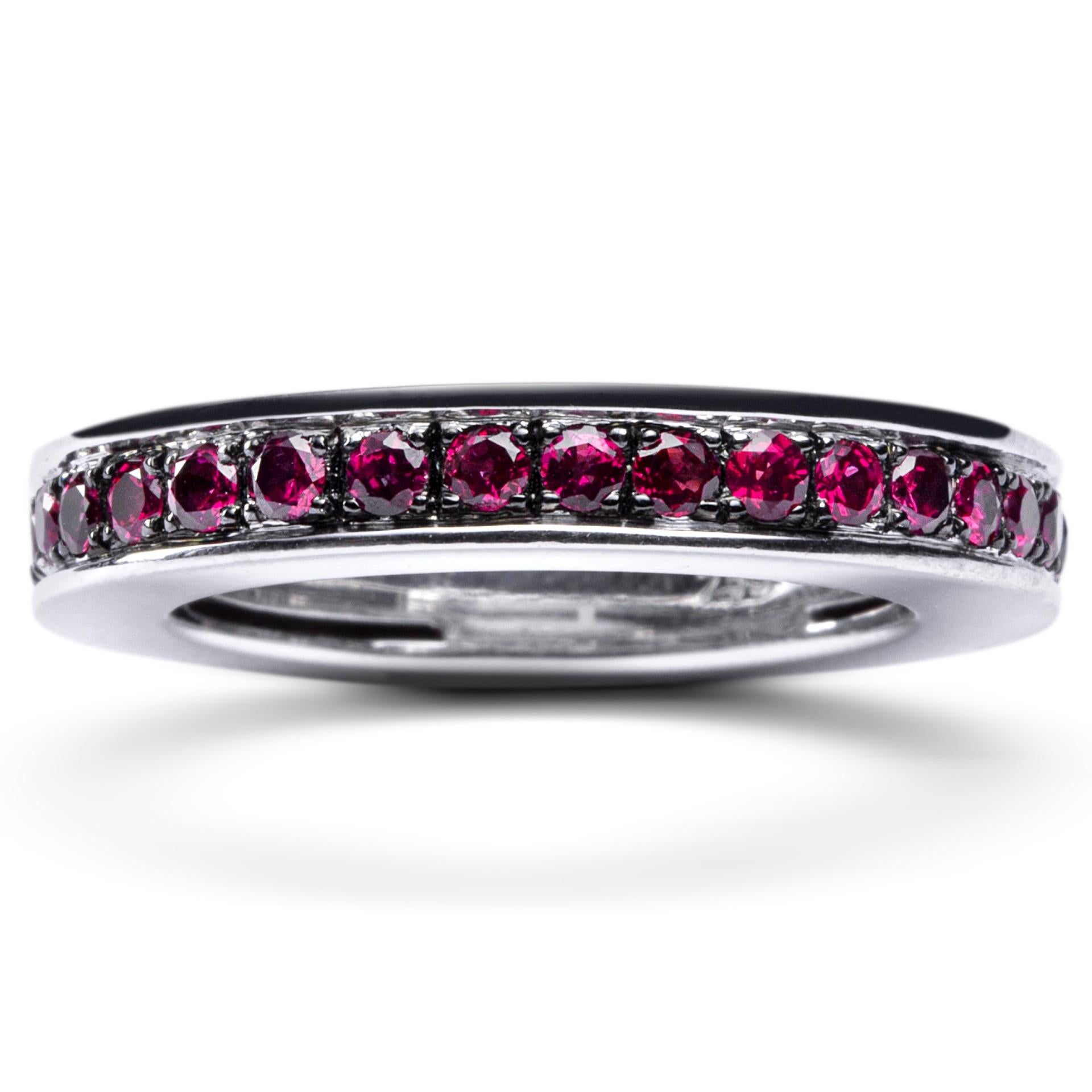 eternity pearl ring